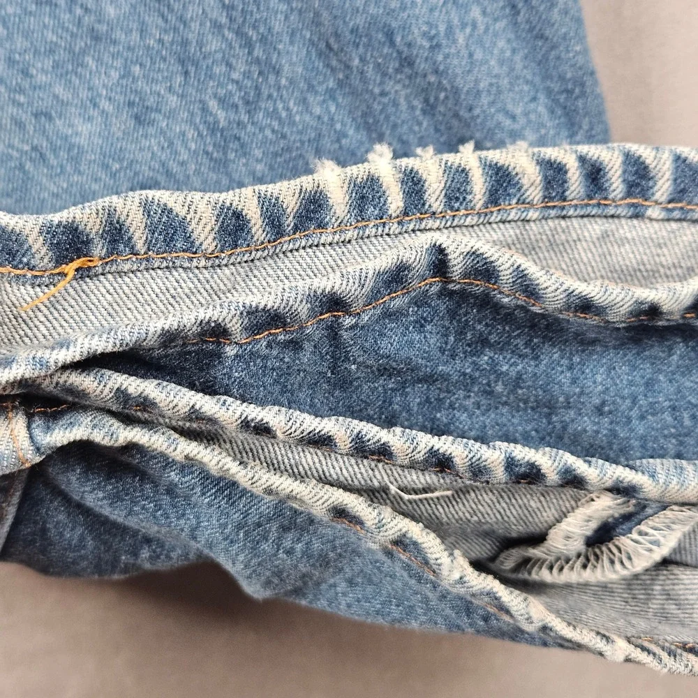 Levi's 501xx Jeans Men 40x30 Blue Medium Wash Straight Leg Button Fly Denim